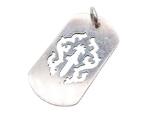 Load image into Gallery viewer, CHROME HEARTS クロムハーツ ヴィンダガー ドッグタグ ペンダント 重量約16.3g 1998/.925刻印 シルバー925 美品 中古 4b007764