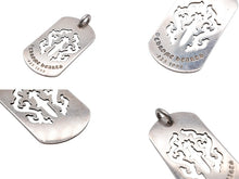 Load image into Gallery viewer, CHROME HEARTS クロムハーツ ヴィンダガー ドッグタグ ペンダント 重量約16.3g 1998/.925刻印 シルバー925 美品 中古 4b007764