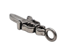 Load image into Gallery viewer, CHROME HEARTS クロムハーツ ダブルダガー ペンダント シルバーネックレストップ シルバー925 21.8g 美品 中古 4b007763