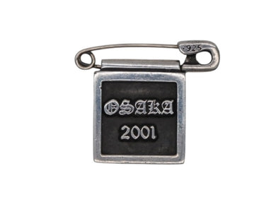 CHROME HEARTS クロムハーツ フレームド ピンバッチ 2001年 大阪限定 シルバー925 9,0g 美品 中古 4b007766