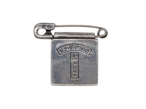 CHROME HEARTS クロムハーツ フレームド ピンバッチ 2001年 大阪限定 シルバー925 9,0g 美品 中古 4b007766
