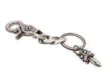 Load image into Gallery viewer, CHROME HEARTS クロムハーツ シルバーキーチェーン CLP CHN CLASSIC-L クラシックリンク 2LINK 重量約51.5g シルバー925 美品 中古 4b007767