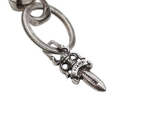 Load image into Gallery viewer, CHROME HEARTS クロムハーツ シルバーキーチェーン CLP CHN CLASSIC-L クラシックリンク 2LINK 重量約51.5g シルバー925 美品 中古 4b007767