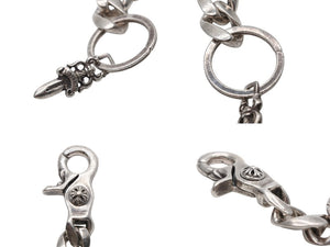 CHROME HEARTS クロムハーツ シルバーキーチェーン CLP CHN CLASSIC-L クラシックリンク 2LINK 重量約51.5g シルバー925 美品 中古 4b007767