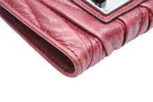 Load image into Gallery viewer, MIUMIU ミュウミュウ コンパクトウォレット 二つ折り財布 マテラッセ キルティング ボルドー シルバー金具 美品 中古 4b007780