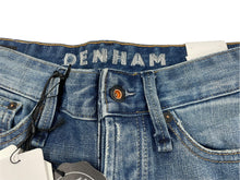 Load image into Gallery viewer, 新品 未使用 DENHAM デンハム SHANK PANTS デニム スキニーパンツ コットン ポリウレタン サイズW28×L32 中古 4b007794