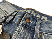 Load image into Gallery viewer, 新品 未使用 DENHAM デンハム SHANK PANTS デニム スキニーパンツ コットン ポリウレタン サイズW28×L32 中古 4b007794