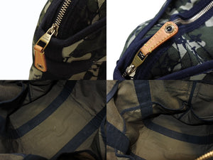 極美品 LOUIS VUITTON ルイヴィトン トレイ モノグラモフラージュ モノグラム トートバッグ 村上隆 限定 迷彩柄 M95783 中古 4b007796