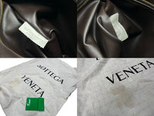 Load image into Gallery viewer, 新品同様 BOTTEGAVENETA ボッテガヴェネタ ジョディ ハンドバッグ イントレチャート ラムスキン レザー 76928 YCPPI ブラウン 中古 4b007803