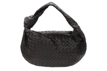 Load image into Gallery viewer, 新品同様 BOTTEGAVENETA ボッテガヴェネタ ジョディ ハンドバッグ イントレチャート ラムスキン レザー 76928 YCPPI ブラウン 中古 4b007803