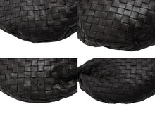 Load image into Gallery viewer, 新品同様 BOTTEGAVENETA ボッテガヴェネタ ジョディ ハンドバッグ イントレチャート ラムスキン レザー 76928 YCPPI ブラウン 中古 4b007803