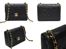 Load image into Gallery viewer, 極美品 CHANEL シャネル ミニマトラッセ 17 Sフラップ Sチェーンショルダーバッグ A1900 0番台 ココマーク ラムスキン 中古 4b007874