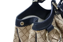 Load image into Gallery viewer, 極美品 GUCCI グッチ ハンドバッグ トートバッグ ディアマンテ スーキー ベージュ キャンバス 211944 シルバー金具 中古 4b007883