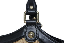 Load image into Gallery viewer, 極美品 GUCCI グッチ ハンドバッグ トートバッグ ディアマンテ スーキー ベージュ キャンバス 211944 シルバー金具 中古 4b007883