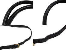 Load image into Gallery viewer, PRADA プラダ ギャザー 2WAYバッグ ハンドバッグ ショルダーバッグ カーフレザー ブラック ゴールド金具 美品 中古 4b007894