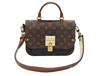 極美品 LOUIS VUITTON ルイヴィトン ヴォジラール PM 2WAYバッグ M44354 モノグラム PVC レザー ゴールド金具 中古 4b007895