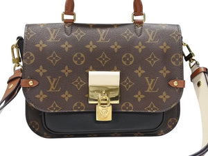 極美品 LOUIS VUITTON ルイヴィトン ヴォジラール PM 2WAYバッグ M44354 モノグラム PVC レザー ゴールド金具 中古 4b007895