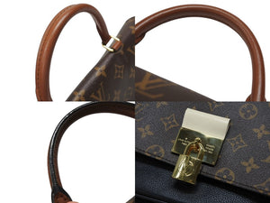 極美品 LOUIS VUITTON ルイヴィトン ヴォジラール PM 2WAYバッグ M44354 モノグラム PVC レザー ゴールド金具 中古 4b007895
