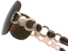 Load image into Gallery viewer, ESCADA エスカーダ リムレス シールドサングラス E1200 GEU/B3 サイズ67 120 ブラウン 美品 中古 4b007905