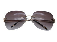 Load image into Gallery viewer, Givenchy ジバンシー サングラス アイウェア VGV064 サイズ54□16 135 ブラウングラデーション ゴールド 美品 中古 4b007910