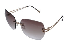 Load image into Gallery viewer, Givenchy ジバンシー サングラス アイウェア VGV064 サイズ54□16 135 ブラウングラデーション ゴールド 美品 中古 4b007910