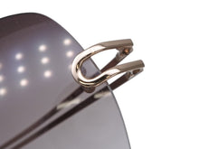 Load image into Gallery viewer, Givenchy ジバンシー サングラス アイウェア VGV064 サイズ54□16 135 ブラウングラデーション ゴールド 美品 中古 4b007910