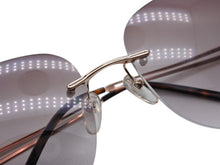 Load image into Gallery viewer, Givenchy ジバンシー サングラス アイウェア VGV064 サイズ54□16 135 ブラウングラデーション ゴールド 美品 中古 4b007910