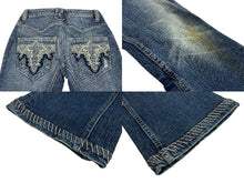 Load image into Gallery viewer, ANTIK DENIM アンティークデニム ジーンズ デニムパンツ フレア ブーツカット サイズ25 コットン 美品 中古 4b007917