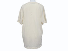 Load image into Gallery viewer, DOLCE＆GABBANA×PEPSI ドルチェ&amp;ガッバーナVネック プリント 半袖 Tシャツ G8126T/G7200 ダメージ加工 サイズ52 美品 中古 4b007920