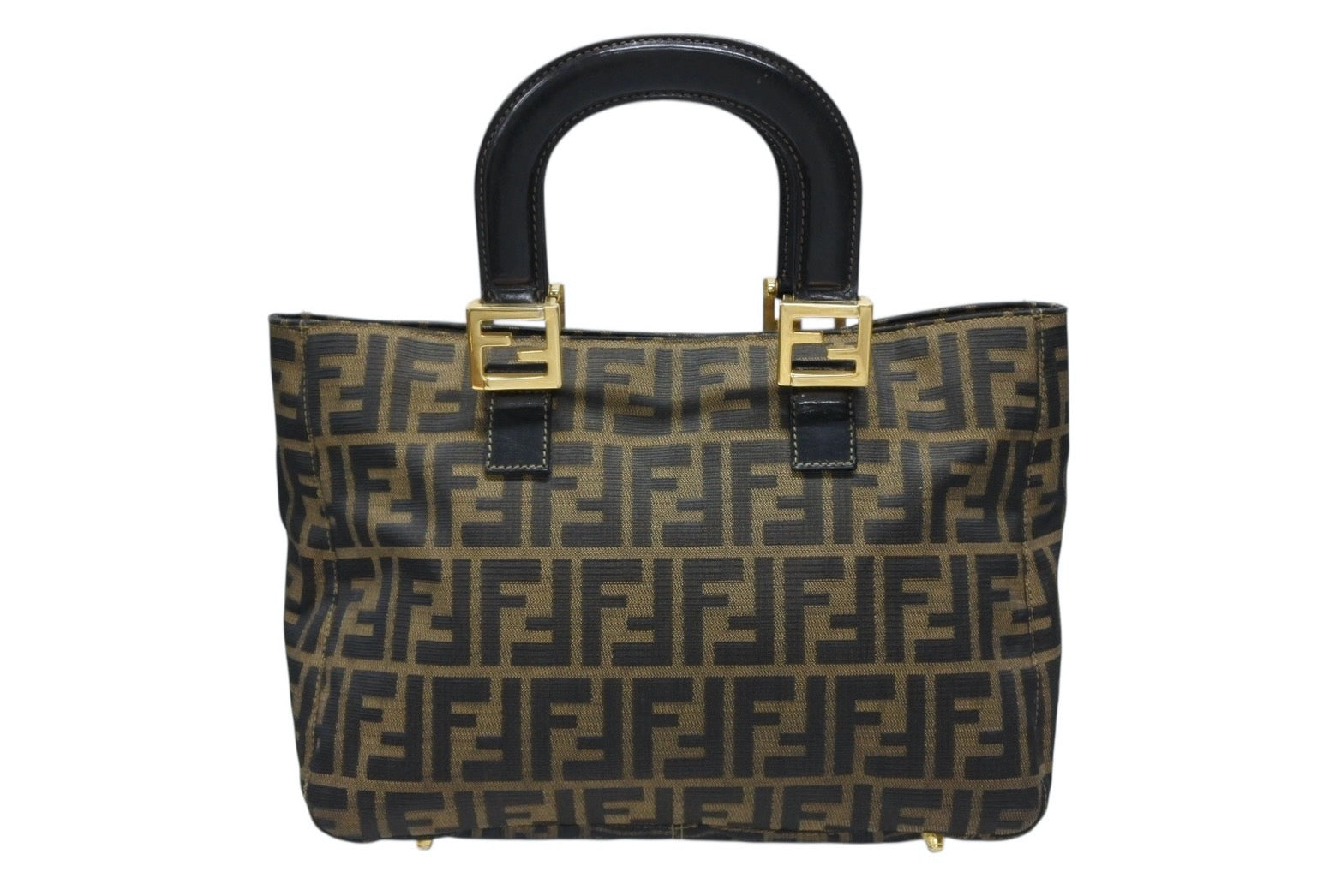 極美品 フェンディ FENDI ハンドバッグ ズッカ柄 ブラウン 楽天市場】フェンディ FENDI ズッカ柄 ミニボストンバッグ 16327