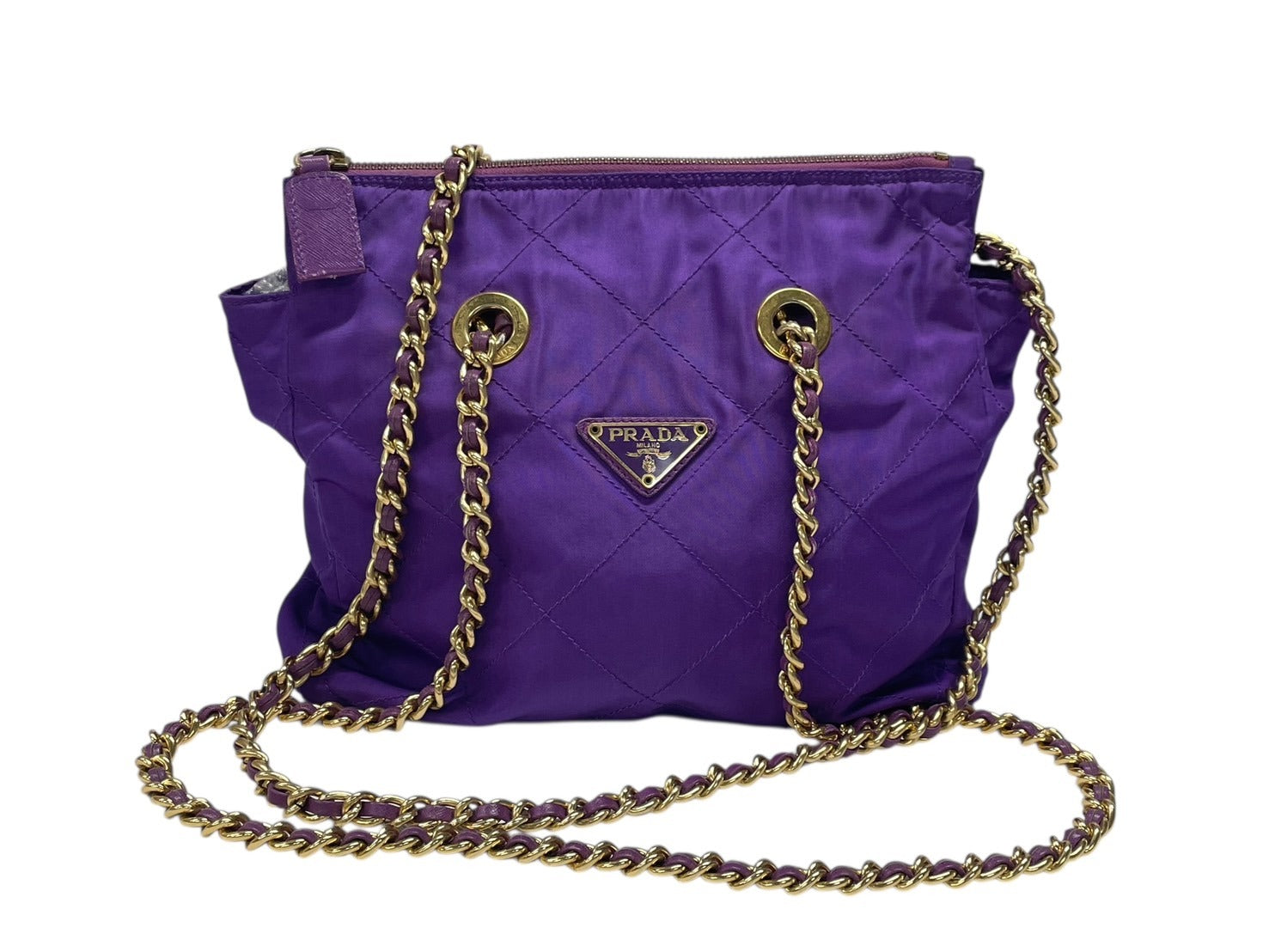 PRADA プラダ チェーンバッグ ショルダーバッグ キルティング