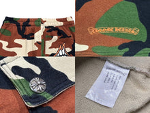 Load image into Gallery viewer, CHROME HEARTS クロムハーツ × MATTY BOY マッティボーイ CAMO CARGO SWEATPANTS カモカーゴ スウェットパンツ サイズM 美品 中古 4b007960