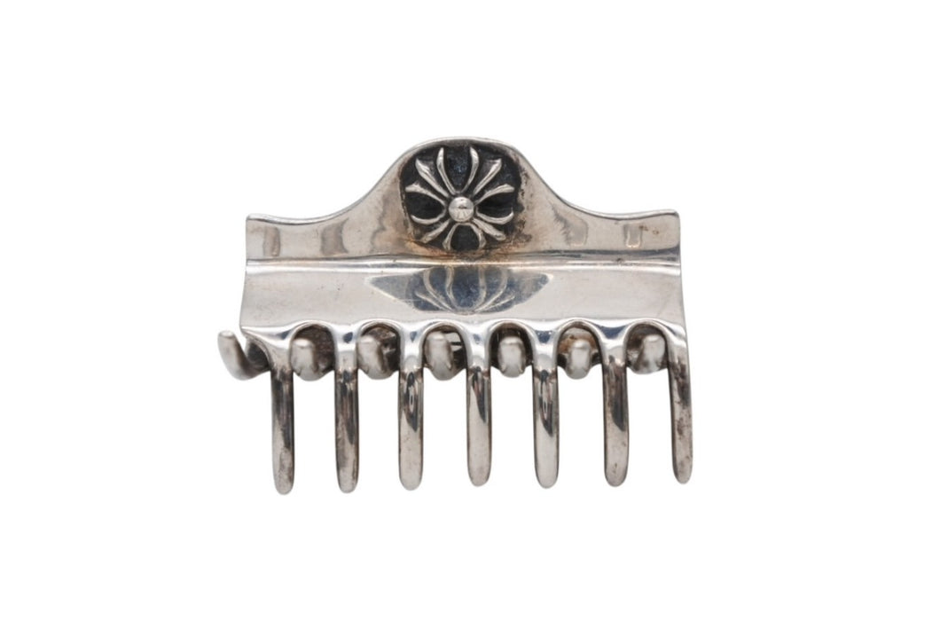 極美品 CHROME HEARTS クロムハーツ バレッタ CHプラス ヘアクリップ ヘアピン 重量20.8g 1997 Sterling刻印 シルバー925 中古 4b007967