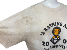 Load image into Gallery viewer, A BATHING APE アベイシングエイプ 2009 DIAMOND Baby Milo 半袖Tシャツ 後染め タイダイ サイズM 美品 中古 4b007969