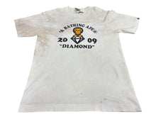 Load image into Gallery viewer, A BATHING APE アベイシングエイプ 2009 DIAMOND Baby Milo 半袖Tシャツ 後染め タイダイ サイズM 美品 中古 4b007969