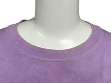 Load image into Gallery viewer, BILLIONAIRE BOYS CLUB ビリオネアボーイズクラブ 半袖Tシャツ サイズL ラベンダー ロゴプリント パイル コットン 良品 中古 4b007971