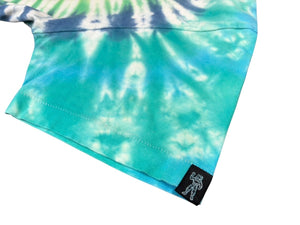 BILLIONAIRE BOYS CLUB ビリオネアボーイズクラブ タイダイ柄 半袖Tシャツ サイズL ロゴプリント 美品 中古 4b007972