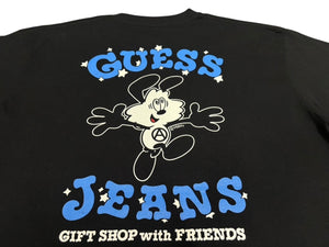 新品未使用 VERDY x GUESS JEANS ヴェルディ ゲスジーンズ 25SS GIFT SHOP with FRIENDS Vick Tee Tシャツ ブラック サイズXL 中古 4b007974