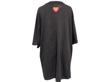 Load image into Gallery viewer, HUMAN MADE x KAWS ヒューマンメイド カウズ 21SS オンラインストア限定 ダック プリント T-SHIRT #2 ブラック サイズ2XL 美品 中古 4b007977