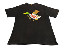 Load image into Gallery viewer, HUMAN MADE x KAWS ヒューマンメイド カウズ 21SS オンラインストア限定 ダック プリント T-SHIRT #2 ブラック サイズ2XL 美品 中古 4b007977