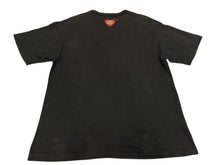 Load image into Gallery viewer, HUMAN MADE x KAWS ヒューマンメイド カウズ 21SS オンラインストア限定 ダック プリント T-SHIRT #2 ブラック サイズ2XL 美品 中古 4b007977