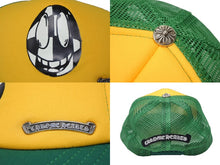 Load image into Gallery viewer, 極美品 CHROME HEARTS クロムハーツ MATTY BOY マッティボーイ SMILEY スマイリー トラッカー メッシュキャップ SEX RECORDS 中古 4b008000