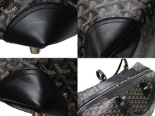 Load image into Gallery viewer, 極美品 GOYARD ゴヤール ボストンバッグ バックボーイング45 ブラック ロゴ 中古 4b008003