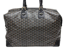 Load image into Gallery viewer, 極美品 GOYARD ゴヤール ボストンバッグ バックボーイング45 ブラック ロゴ 中古 4b008003