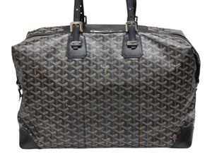 極美品 GOYARD ゴヤール ボストンバッグ バックボーイング45 ブラック ロゴ 中古 4b008003