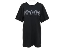 Load image into Gallery viewer, CHROME HEARTS クロムハーツ FOTI フォティ フロントロゴプリント 半袖Ｔシャツ ブラック コットン 美品 中古 4b008038