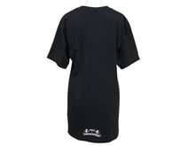 Load image into Gallery viewer, CHROME HEARTS クロムハーツ FOTI フォティ フロントロゴプリント 半袖Ｔシャツ ブラック コットン 美品 中古 4b008038