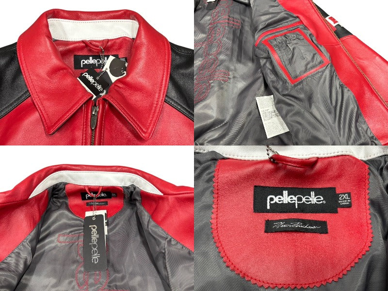 新品 未使用品 pellepelle ペレペレ CLASSIC SODA レザー ジャケット  