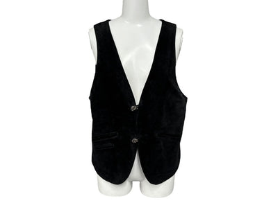 CHROME HEARTS CLASSIC 2B SUD VEST, Size M, Cross Ball Button, Black, Excellent Condition, Pre-owned, Item Number 4b008044 