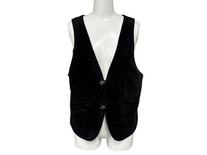 CHROME HEARTS CLASSIC 2B SUD VEST, Size M, Cross Ball Button, Black, Excellent Condition, Pre-owned, Item Number 4b008044 